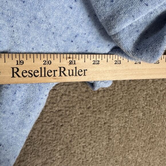 The Normal Brand Romper Womens Medium M Sky Blue Towel Terry Short Sleeve Belted - Picture 8 of 11